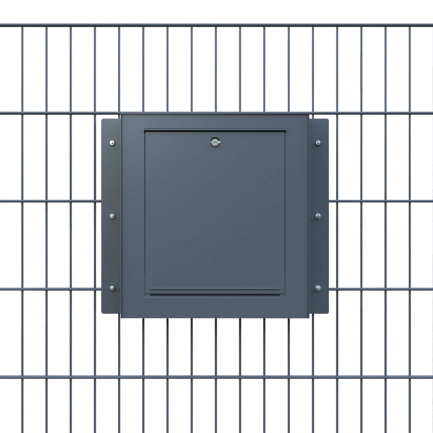 Gate Keeper by Bravios - Modern anthracite mailbox for fences and walls