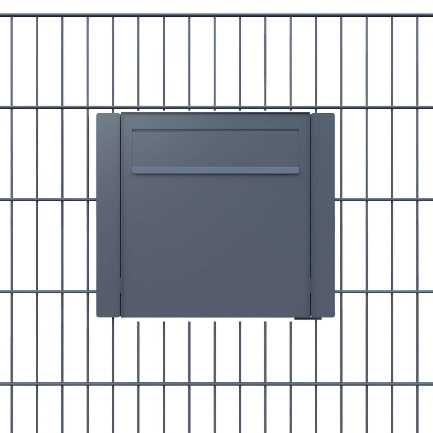 Gate Keeper by Bravios - Modern anthracite mailbox for fences and walls