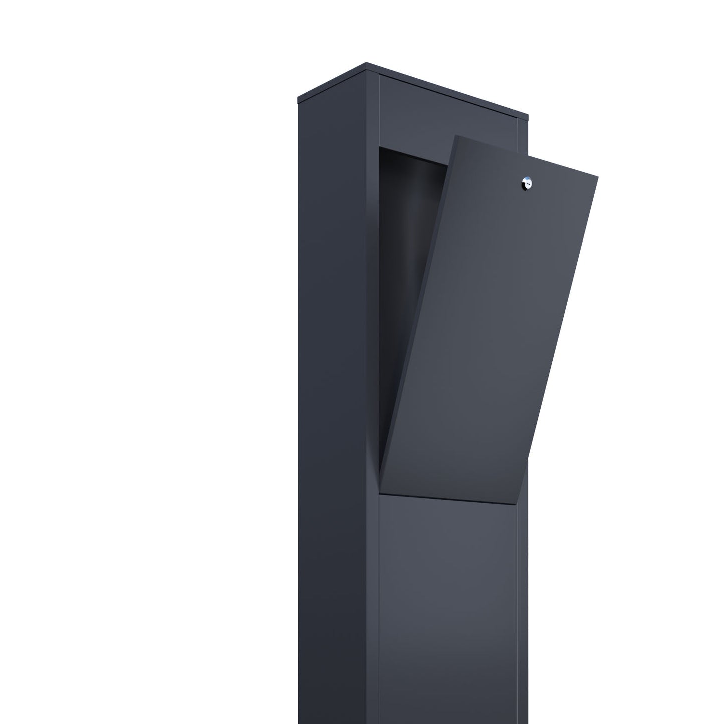 TORRENT by Bravios - Modern stand-alone black mailbox