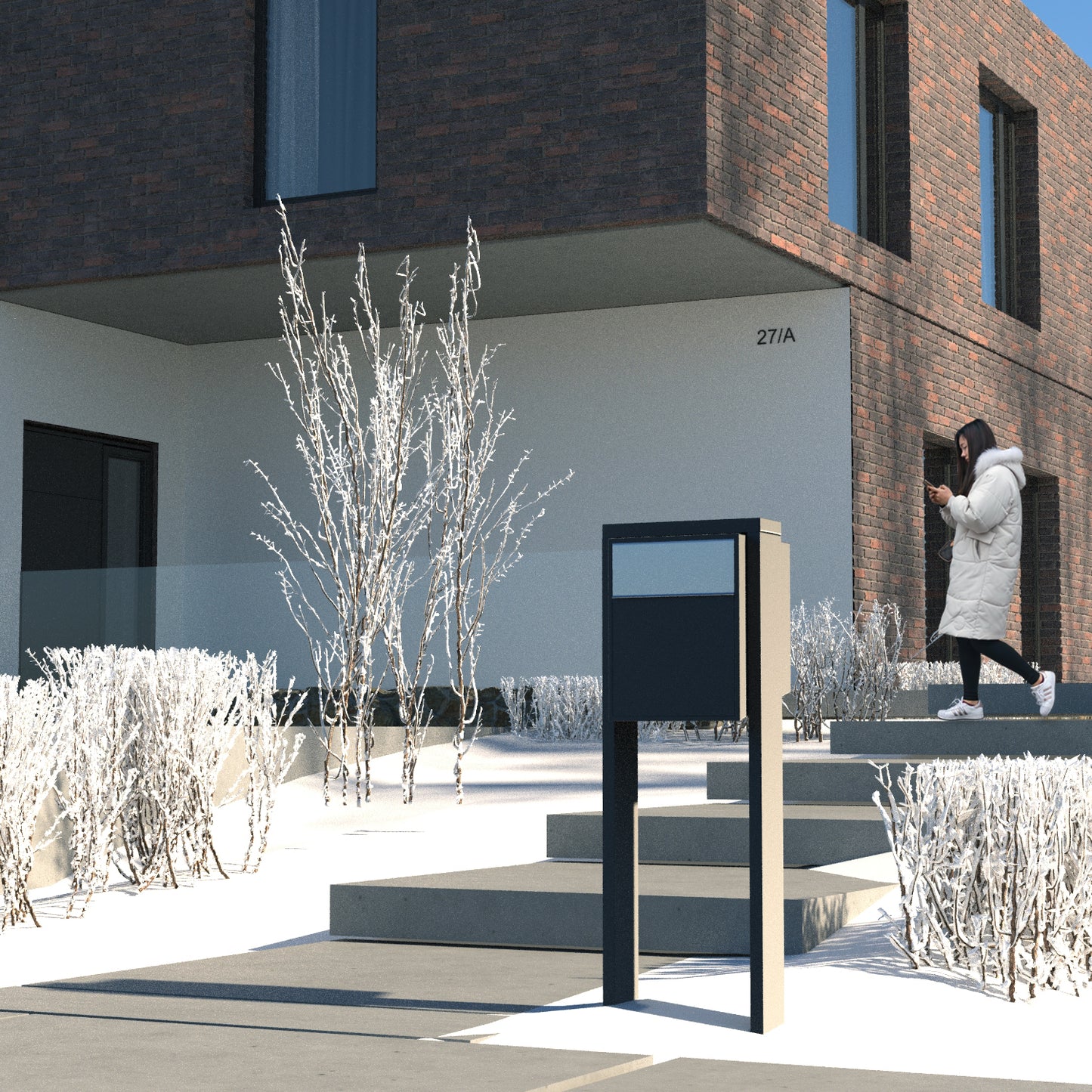 House Numbers by Bravios in black