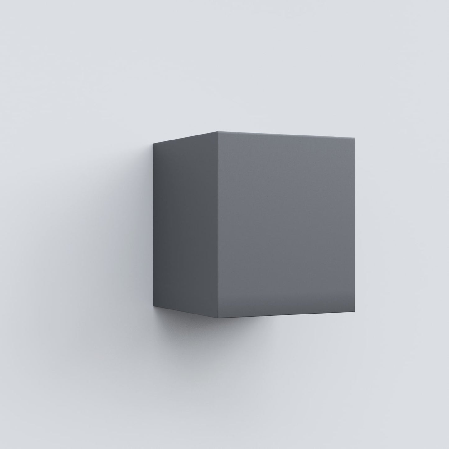 CUBE QUATRO - Contemporary, designer LED outdoor wall light in anthracite