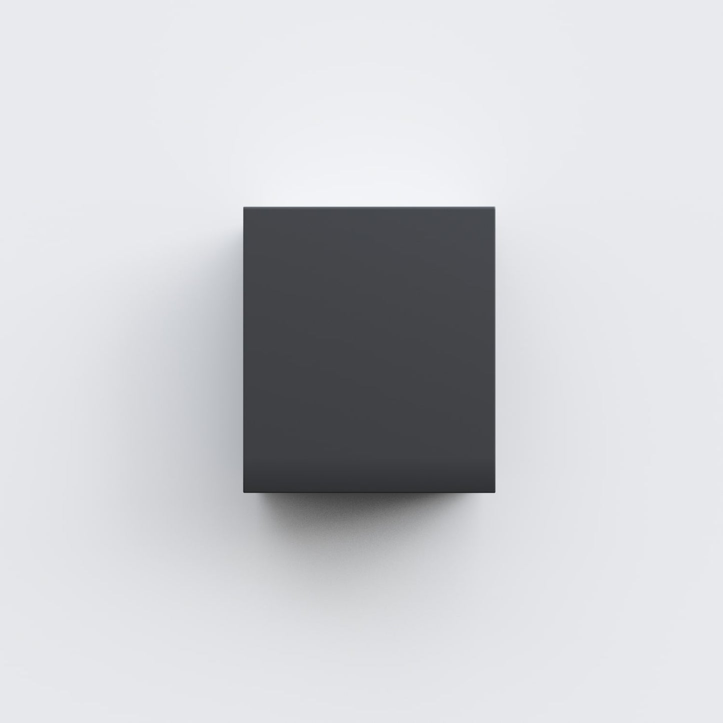 CUBE QUATRO - Contemporary, designer LED outdoor wall light in anthracite