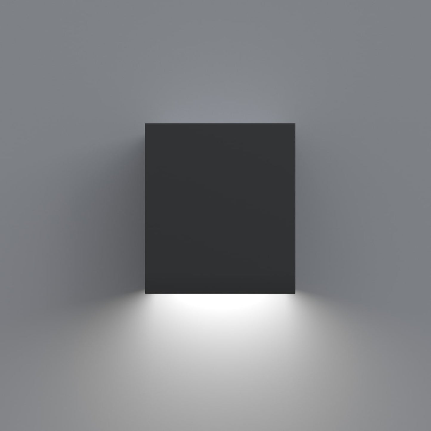 CUBE QUATRO - Contemporary, designer LED outdoor wall light in anthracite