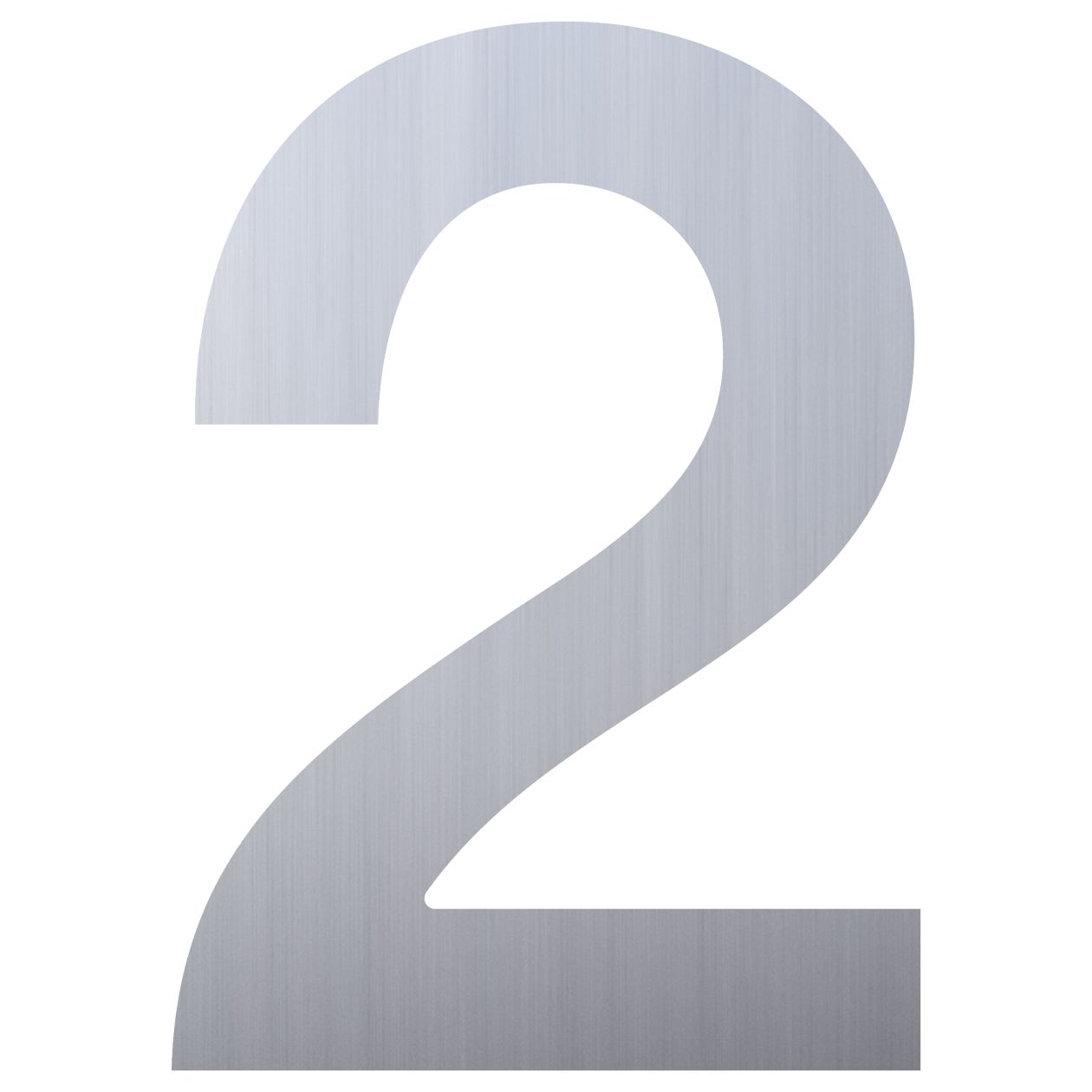 House Numbers by Bravios (stainless steel)