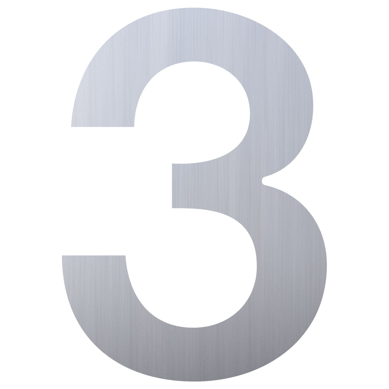 House Numbers by Bravios (stainless steel)