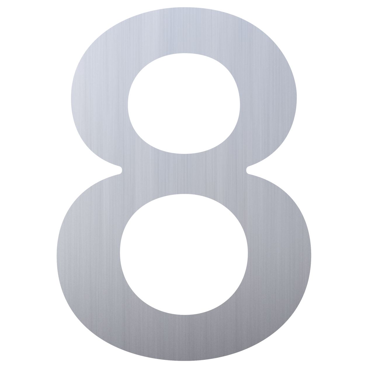 House Numbers by Bravios (stainless steel)