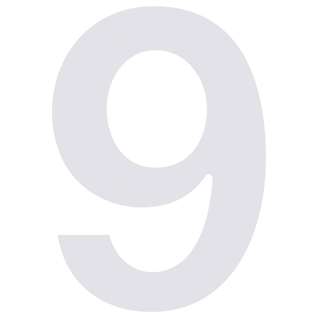 House Numbers by Bravios in white