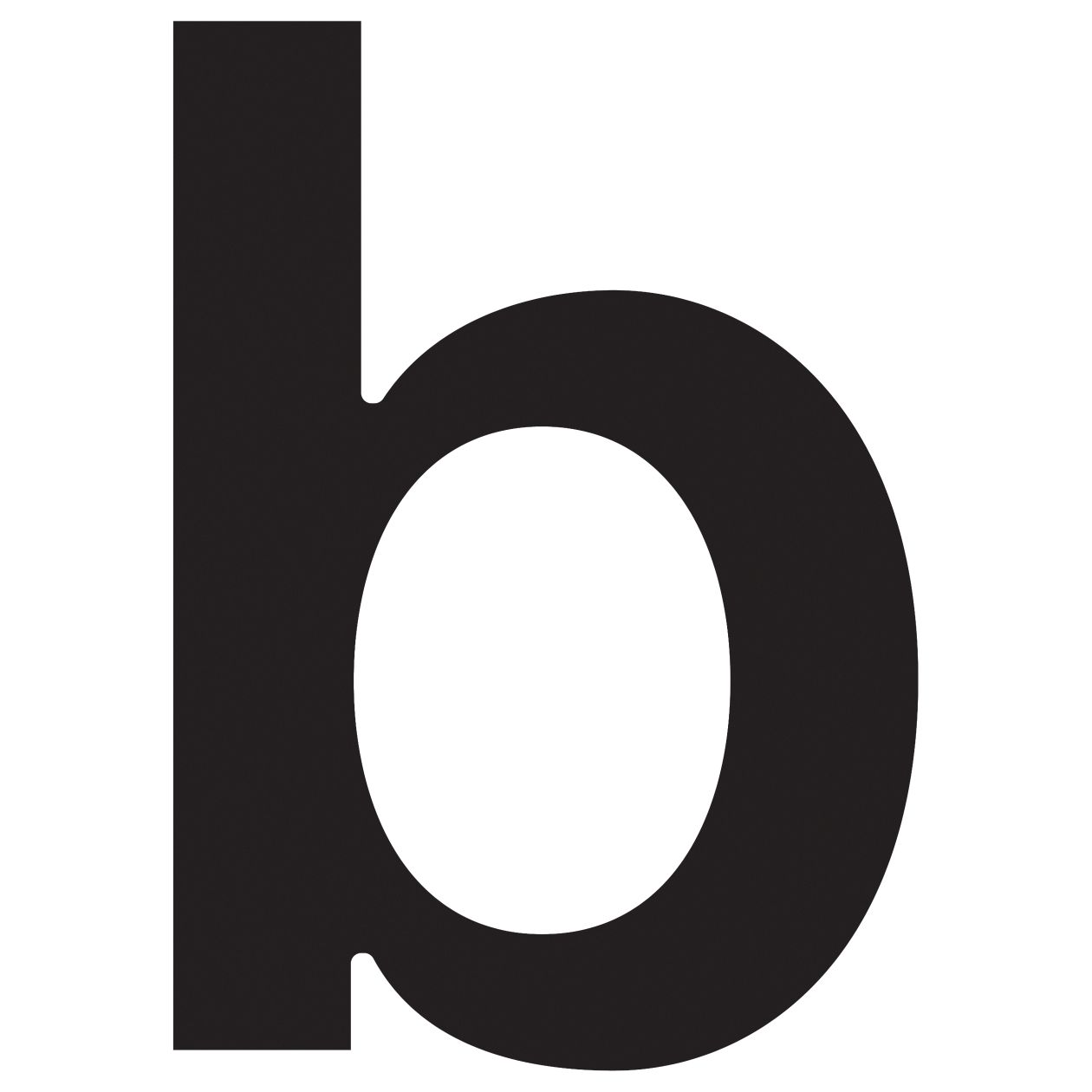 House Numbers by Bravios in black