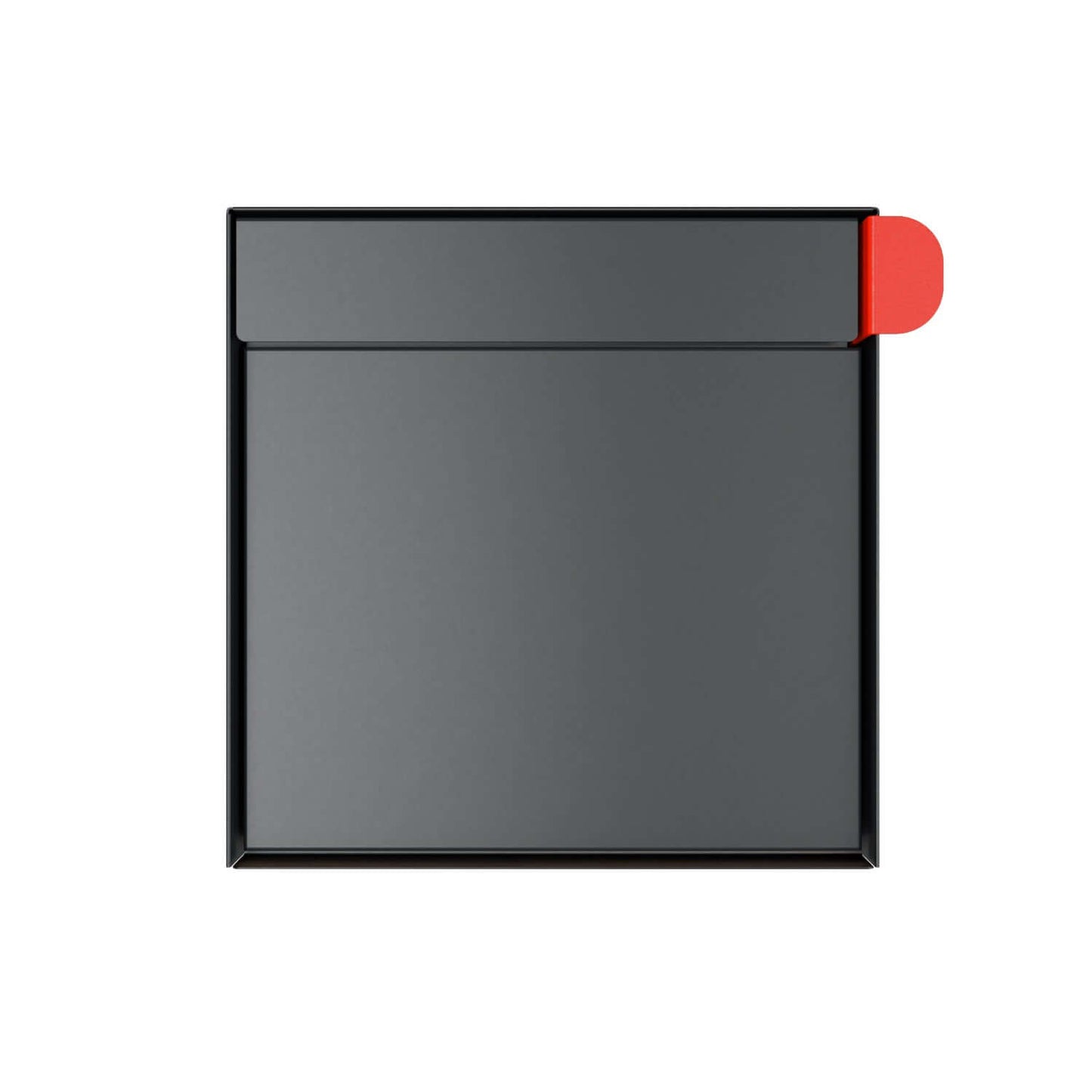 TOWN SQUARE Mailbox by Bravios - Large capacity anthracite mailbox (without post)