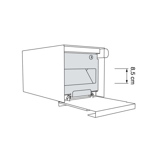Lockable gate for TOWN SQUARE Mailbox by Bravios