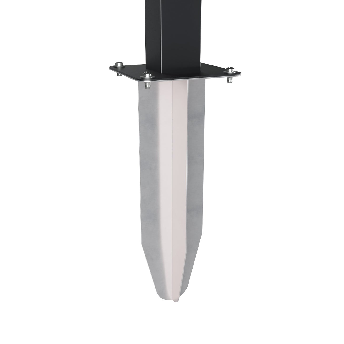 Ground spike for TOWN SQUARE Mailbox by Bravios