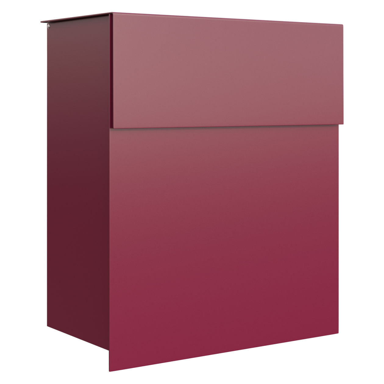 ALTO by Bravios - Modern wall-mounted red mailbox