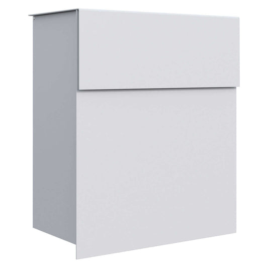 ALTO by Bravios - Modern wall-mounted white mailbox