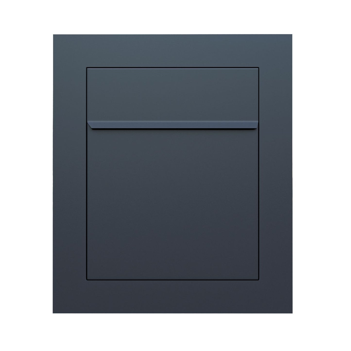 BARI by Bravios - Modern built-in anthracite mailbox