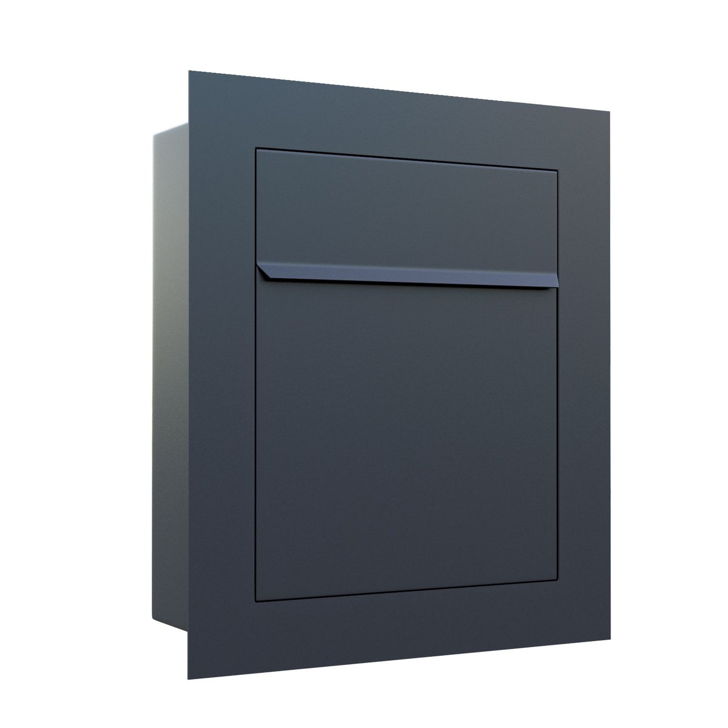 BARI by Bravios - Modern built-in anthracite mailbox
