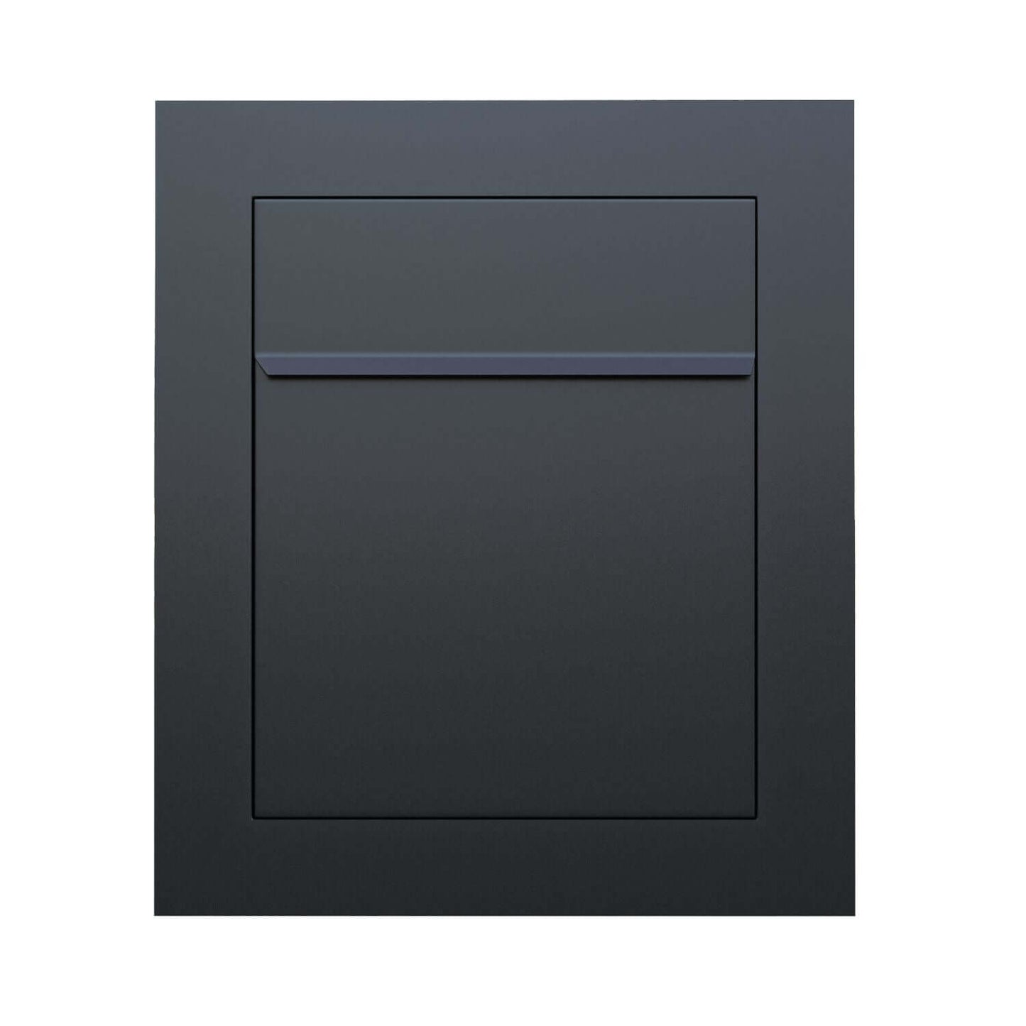BARI by Bravios - Modern built-in black mailbox