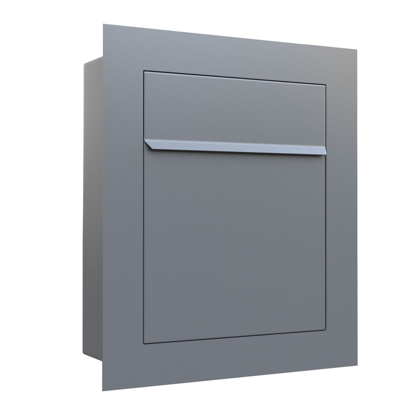BARI by Bravios - Modern built-in gray mailbox