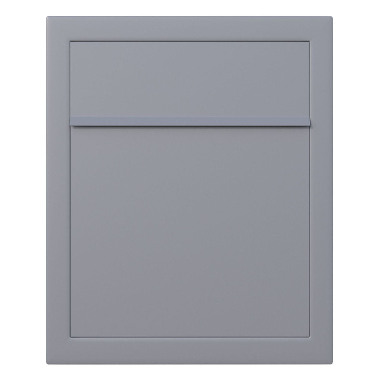BASE by Bravios - Modern wall-mounted gray mailbox