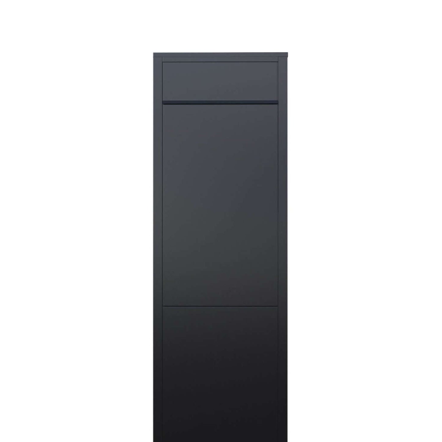 BIG BOX by Bravios - Modern stand-alone black mailbox