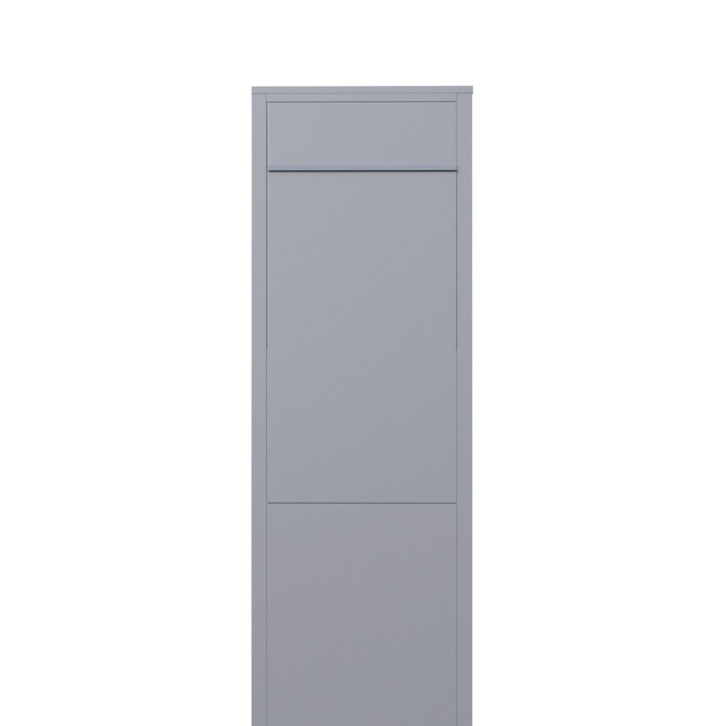 BIG BOX by Bravios - Modern stand-alone gray mailbox