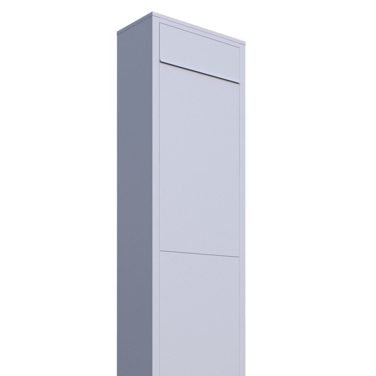BIG BOX by Bravios - Modern stand-alone white mailbox
