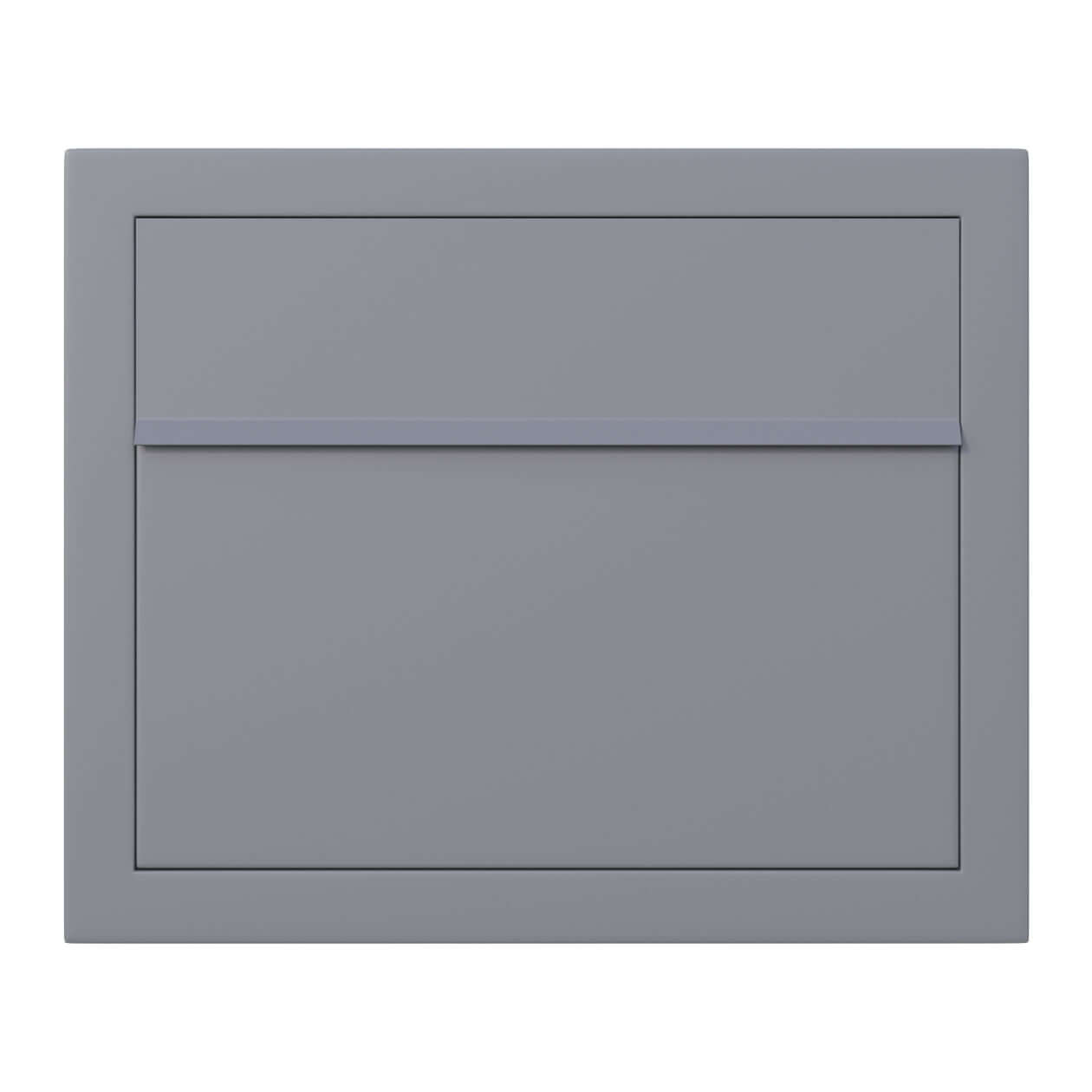 ELEGANCE by Bravios - Modern wall-mounted gray mailbox
