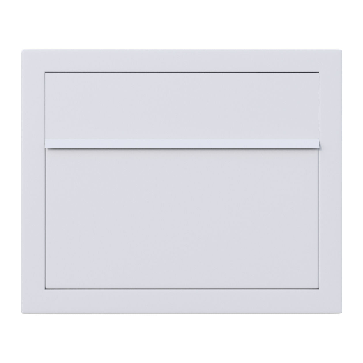 ELEGANCE by Bravios - Modern wall-mounted white mailbox