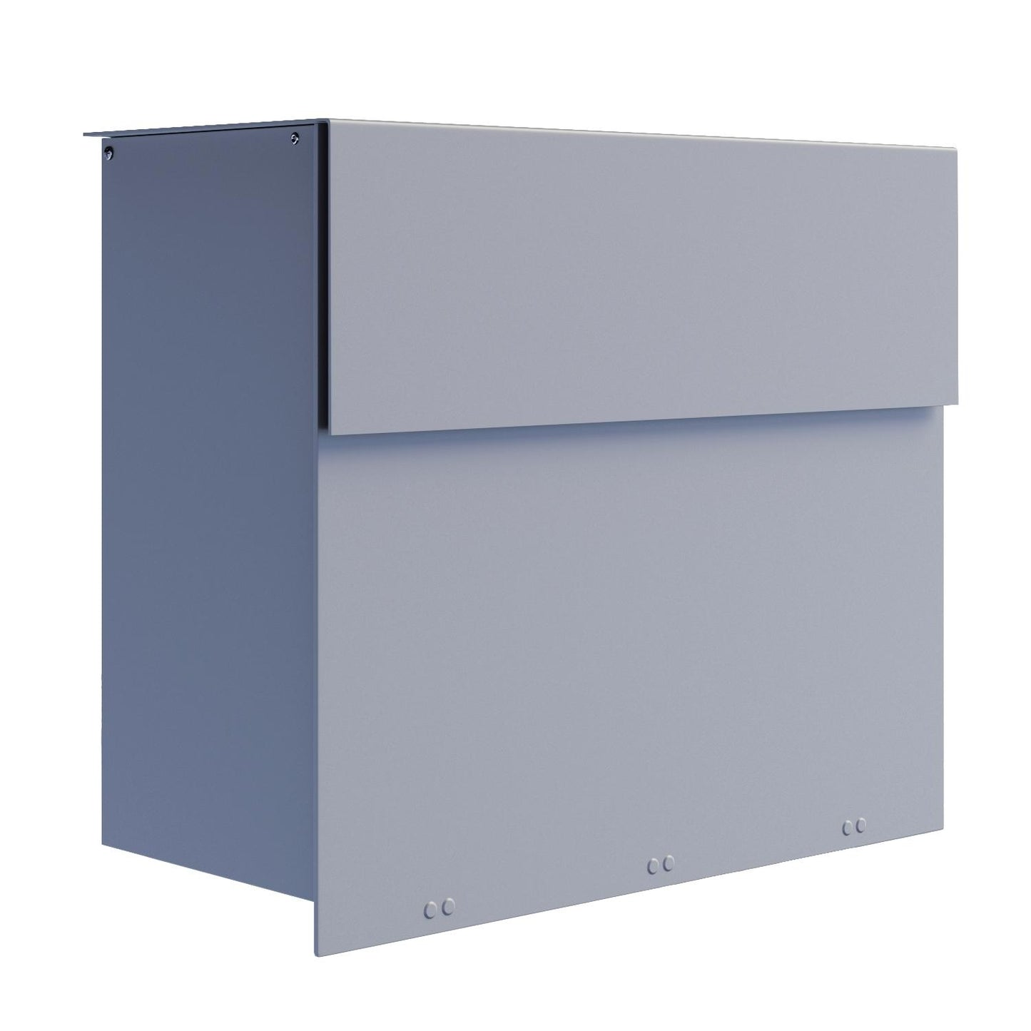 MOLTO by Bravios - Modern wall-mounted gray mailbox