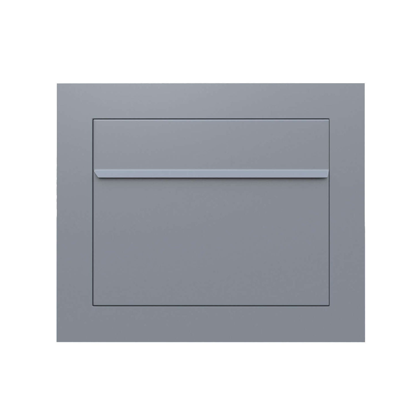 SORA by Bravios - Modern built-in gray mailbox