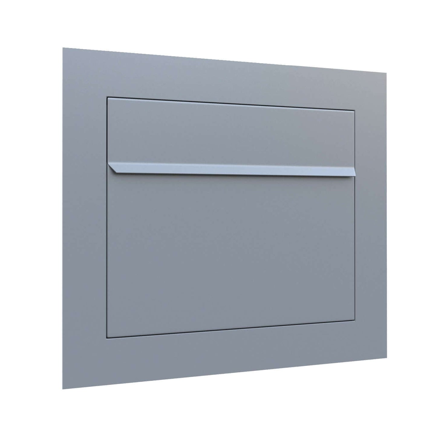 SORA by Bravios - Modern built-in gray mailbox