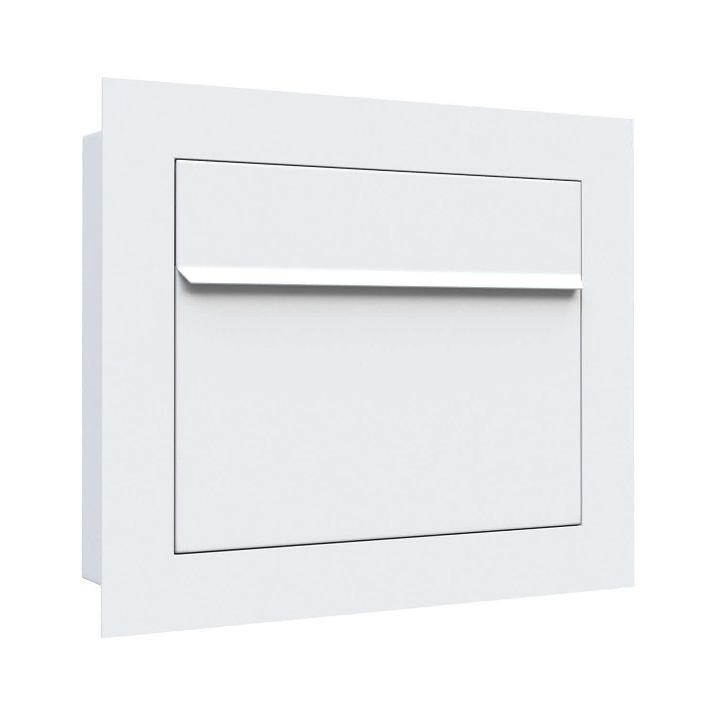 SORA by Bravios - Modern built-in white mailbox