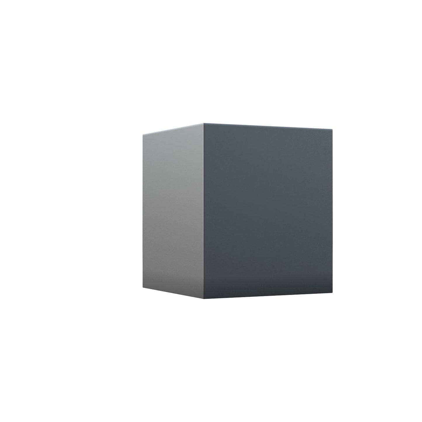 CUBE QUATRO - Contemporary, designer LED outdoor wall light in anthracite