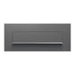 NOVA by Bravios - Modern built-in anthracite mailbox
