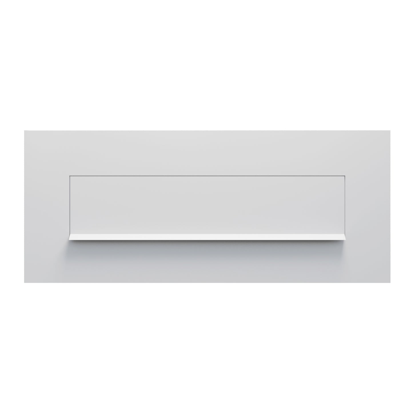 NOVA by Bravios - Modern built-in white mailbox