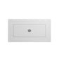 NOVA by Bravios - Modern built-in white mailbox
