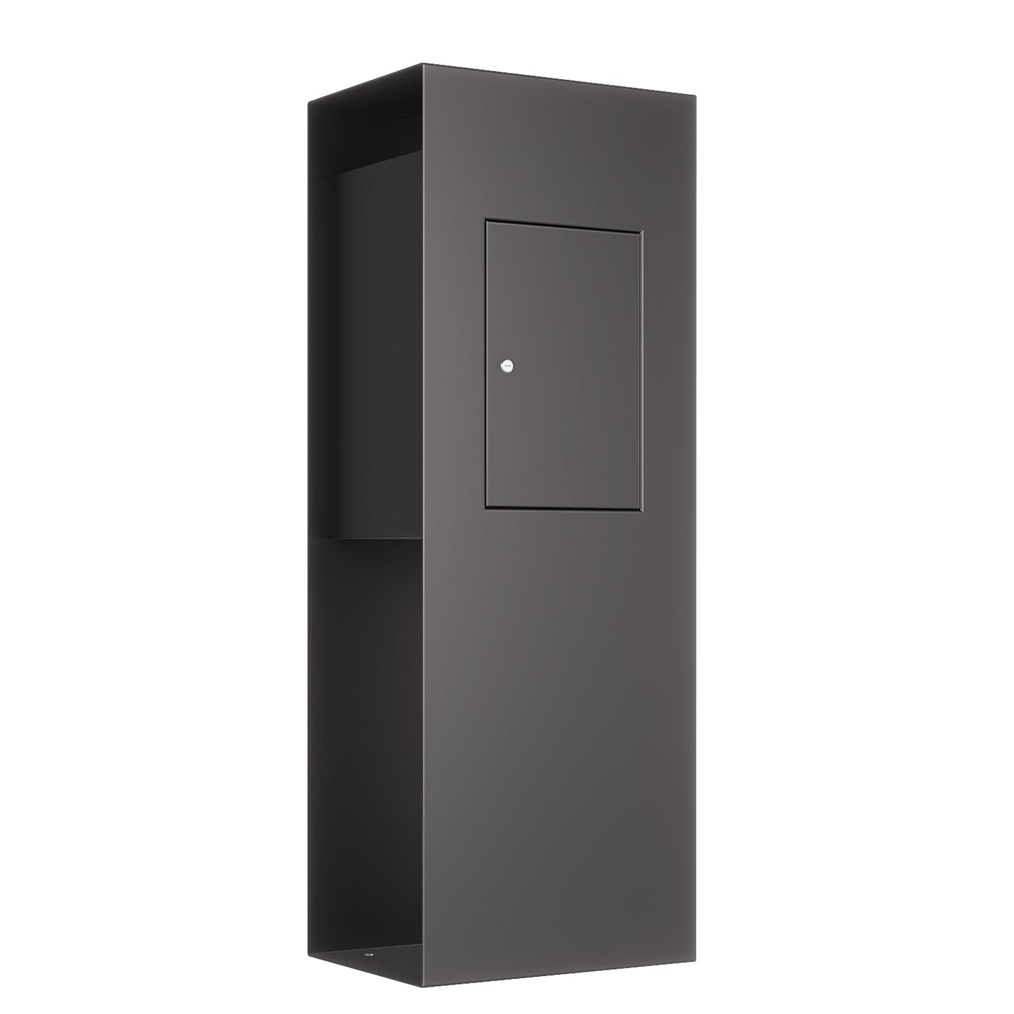 Aleria by Bravios - Standalone black parcel drop box