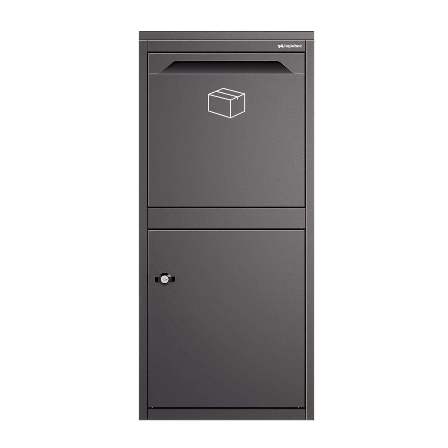 Trivento by Bravios - Standalone black parcel drop box