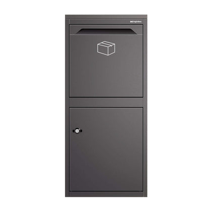 Trivento by Bravios - Standalone black parcel drop box
