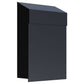 Baby Box by Bravios - Modern wall-mounted black mailbox