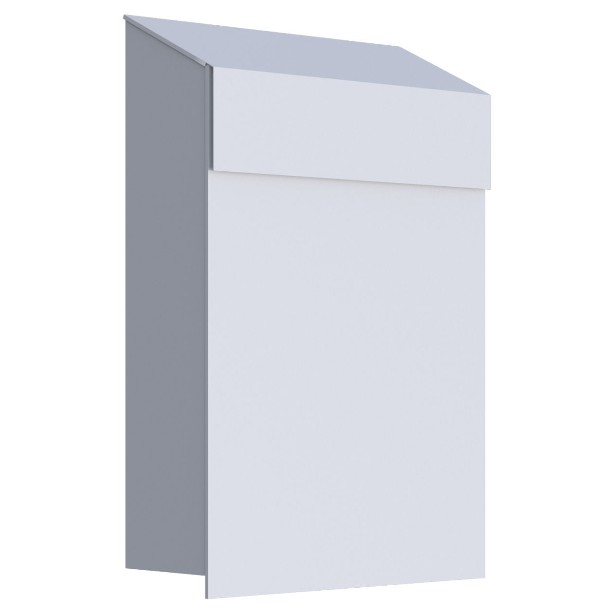 Baby Box by Bravios - Modern wall-mounted white mailbox