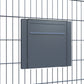 Gate Keeper by Bravios - Modern black mailbox for fence
