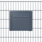 Gate Keeper by Bravios - Modern black mailbox for fence