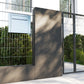 Gate Keeper by Bravios - Modern black mailbox for fence