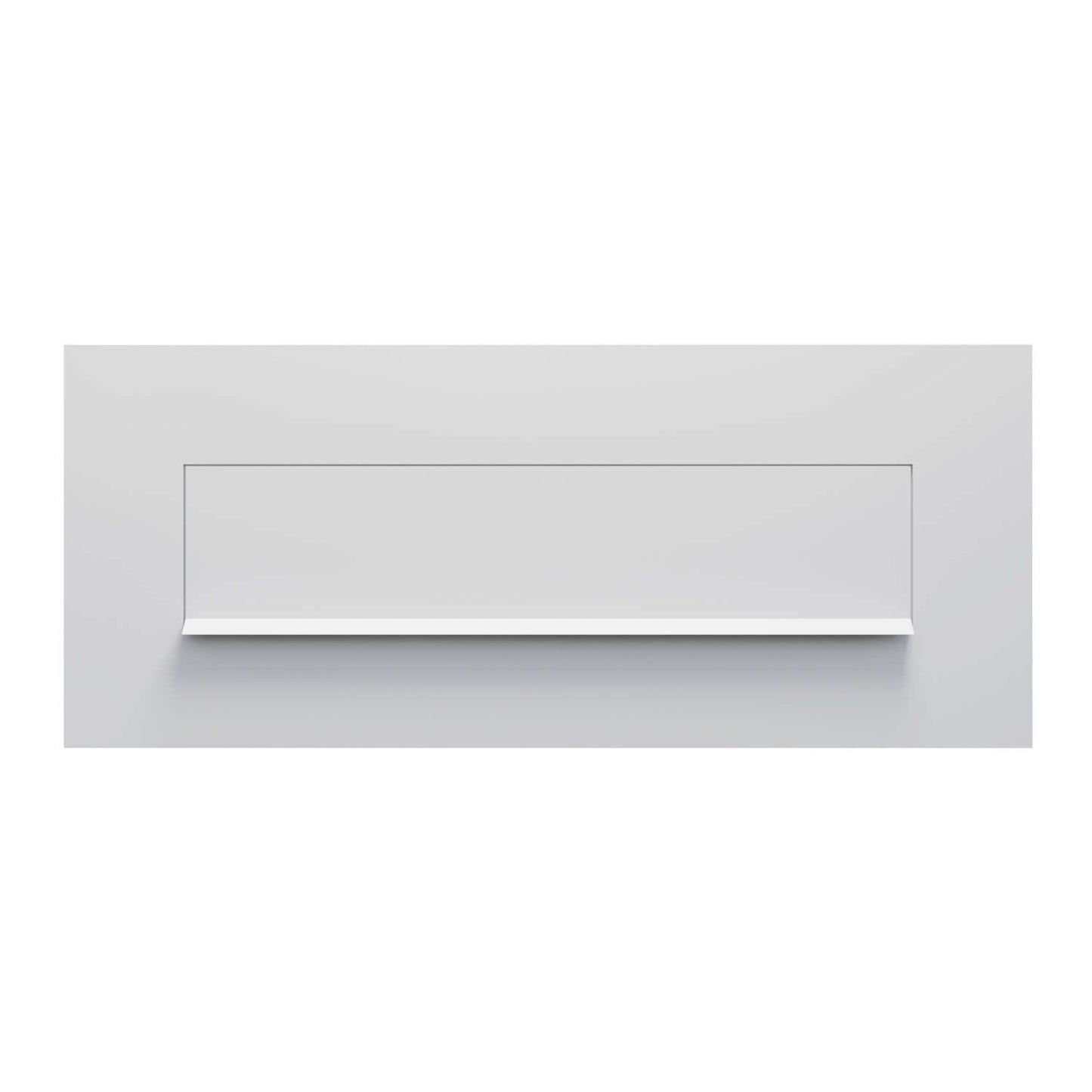 NOVA by Bravios - Modern built-in white mailbox