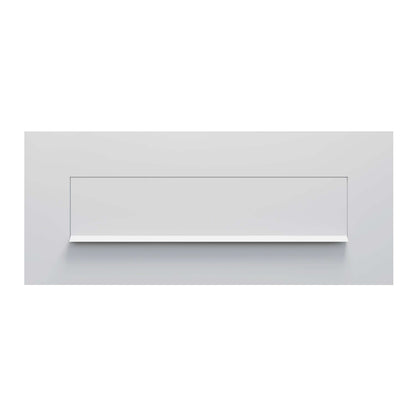 NOVA by Bravios - Modern built-in white mailbox