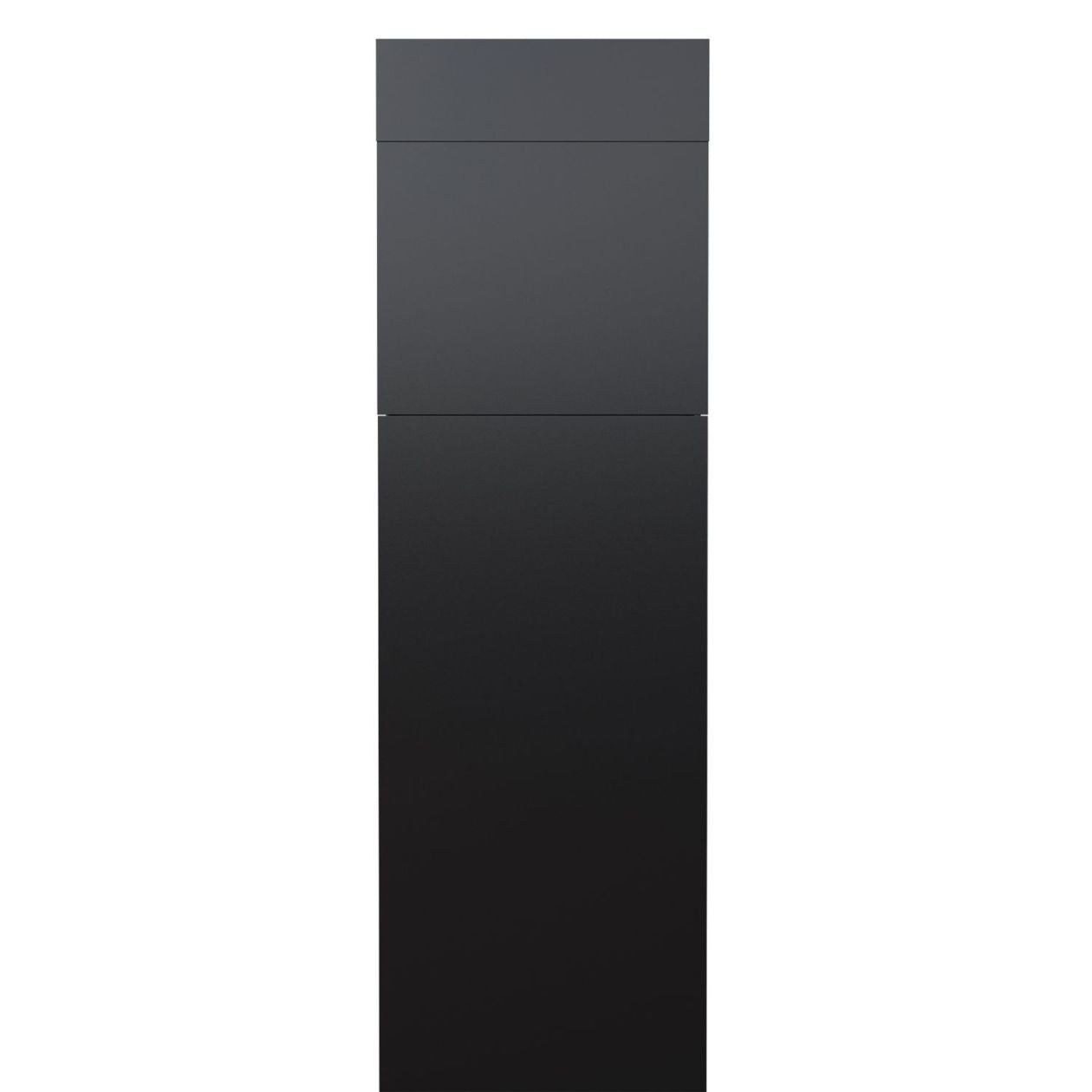THE BOX by Bravios - Modern stand-alone black mailbox