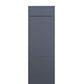 TORRENT by Bravios - Modern stand-alone anthracite mailbox
