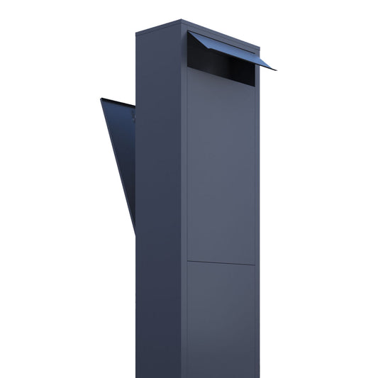 TORRENT by Bravios - Modern stand-alone anthracite mailbox