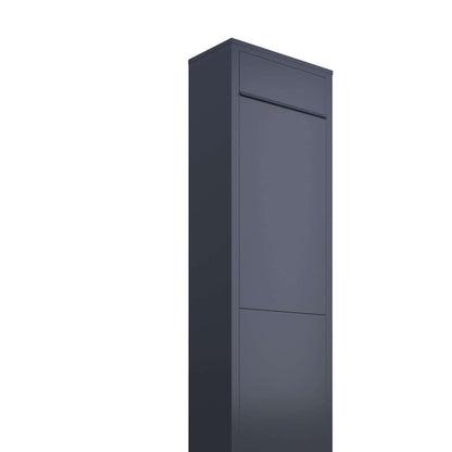 TORRENT by Bravios - Modern stand-alone black mailbox