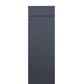 TORRENT by Bravios - Modern stand-alone black mailbox
